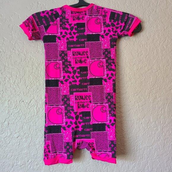 Western themed Child Pajamas/Sleeper - Boujee - Picture 2 of 4